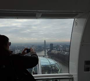 Blick aus dem London Eye