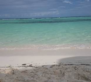 Letzter Badestopp auf Saona