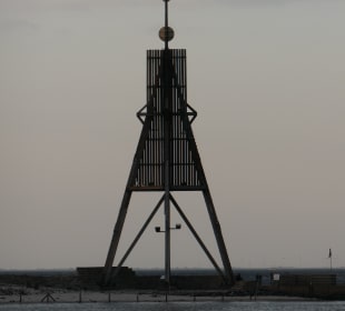 Das Wahrzeichen von Cuxhaven: die Kugelbake