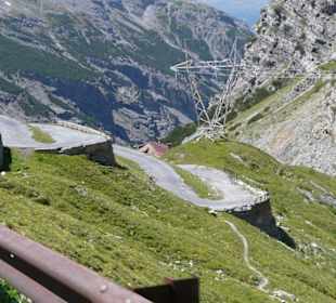 Teil der alten Passstraße