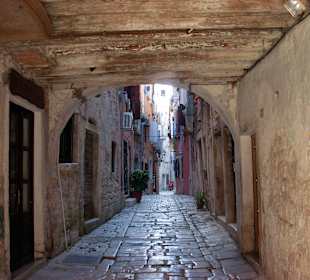 Gäßchen in Rovinj