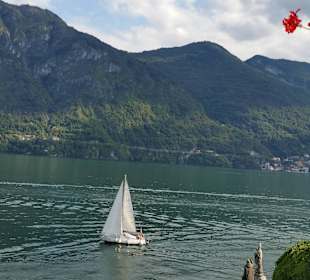 Lake view from Villa del Balbianello