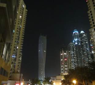 Dubai Marina by night
