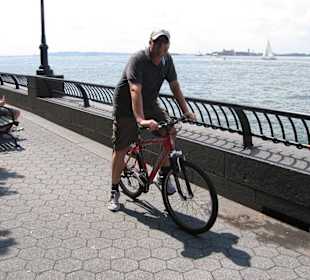 Kurze Pause am Battery Park