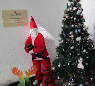 Eingang an Weihnachten