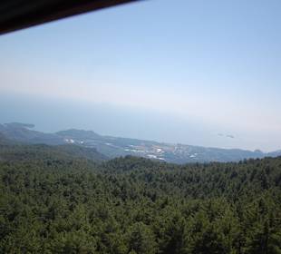 Widok z kolejki linowej