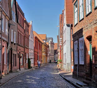 Spaziergang durch die Unterstadt Lauenburg