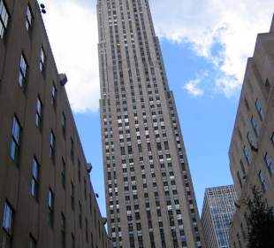 Das Rockefeller building...