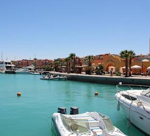 Der neue Hafen von Hurghada
