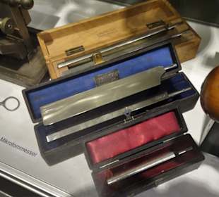 Schneidemesser des Mikrotoms