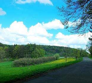Entlang der romantischen Burgenstraße Fränkischen Schweiz