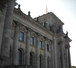 Vordere Seite Reichstagsgebäude