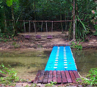 Lampi- Wackelbrücke