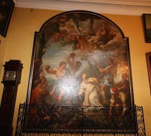 Gemälde im Treppenhaus