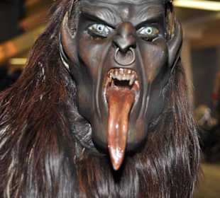 Teufel mit langer zunge