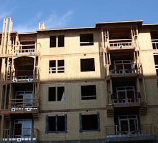 I palazzi in costruzione