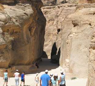 Spacer po Mieście Wykutym w Skale - Petra