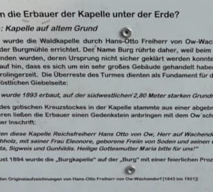 Wachendorfer Burgkapelle Starzach