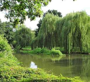 Spaziergang durch die sommerlichen Graftanlagen
