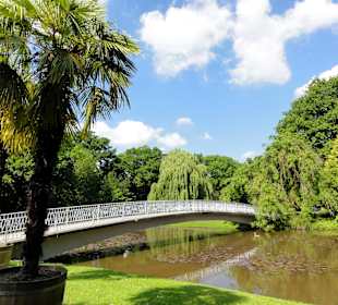 Die Brücke auf die Insel