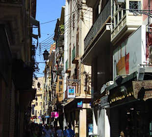 Schmale Seitenstraße