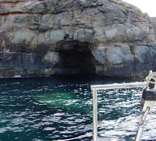 Auf den Weg zur Badebucht