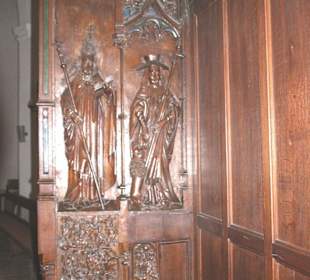 Spätgotisches Chorgestühl, Detail