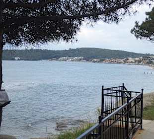 Blick auf die Promenade Özdere