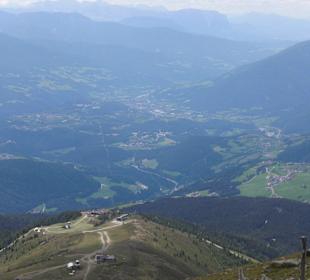 Ausblick vom unserem Hausberg "Gitsch"
