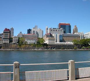 Blick nach Manhattan