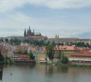 Blick von der Karlsbrücke