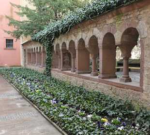 Im Lusamgärtlein in Würzburg