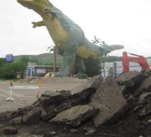 Tyrannosaurus Rex am Info-Center in Drummheller