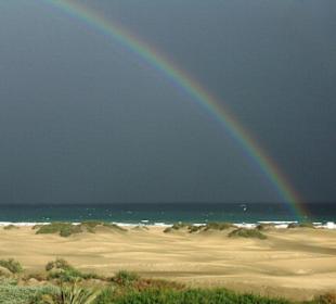 Playa del Ingels, Regenbogen