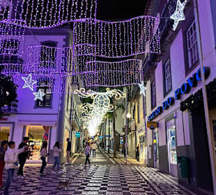 Weihnachten in der Altstadt von Funchal