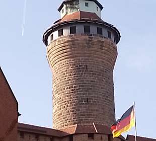 Der Sinwellturm auf der Nürnberger Burg