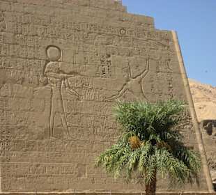 Im Tempel von Ramses III