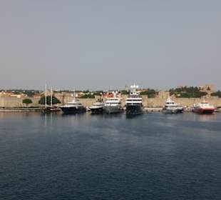 Die Überfahrt nach Marmaris vom Rhodos aus