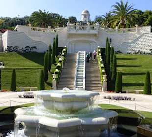 Besichtigungstour Bahai Gärten