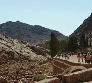 Weg zum Katharinenkloster