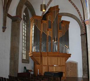 Blick zur Orgel St. Marien