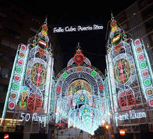 Fin de semana en fallas de valencia