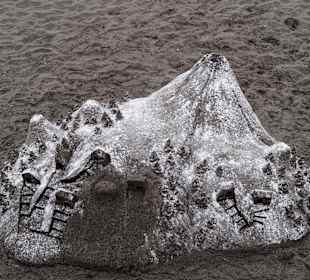 Lavasandmodell des El Teide