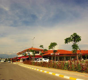 Kumköy Einkaufs-Bazarbereich