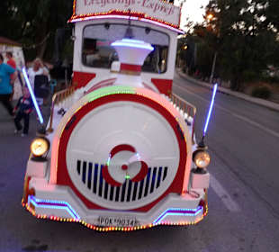 Fahrt mit Tschu-Tschu Faliraki