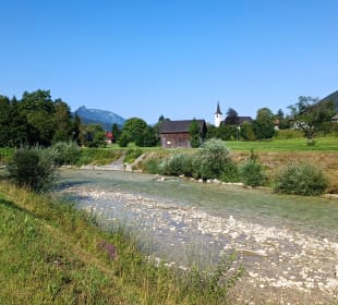 Dammweg an der Ischl