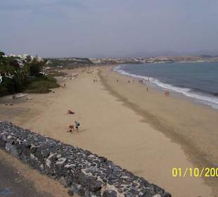 Der große Strand in Costa Calma