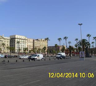 Der Hafen von Barcelona