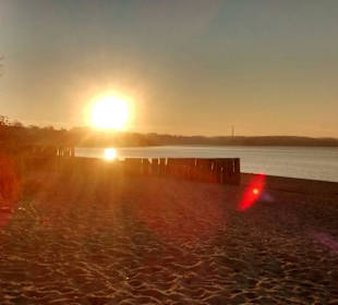 Sonnenuntergang am Strand