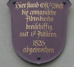 Die Kirche von Maria Bildhausen